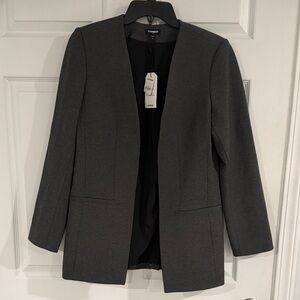 Express Women's Charcoal Blazer
